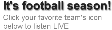 Listen to Chesterfield County high school football games on PDBSN!